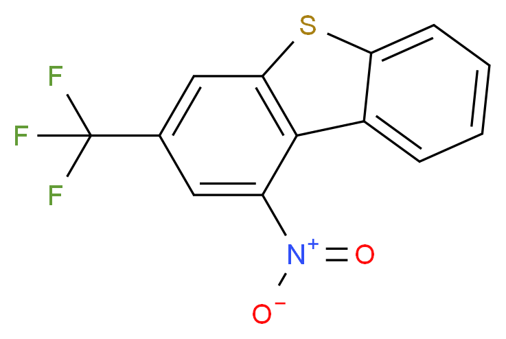 1-Nitro-3-(trifluoromethyl)dibenzo[b,d]thiophene_Molecular_structure_CAS_)