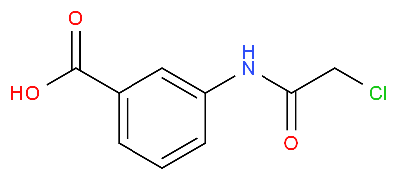 3-(2-Chloro-acetylamino)-benzoic acid_Molecular_structure_CAS_28547-08-2)