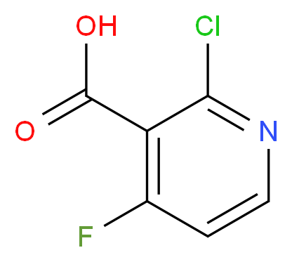 2-chloro-4-fluoronicotinic acid_Molecular_structure_CAS_929022-76-4)