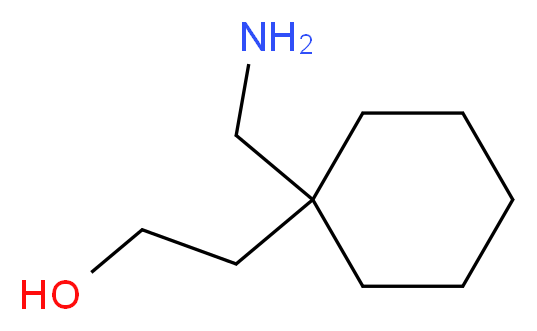 2-[1-(aminomethyl)cyclohexyl]ethan-1-ol_Molecular_structure_CAS_)