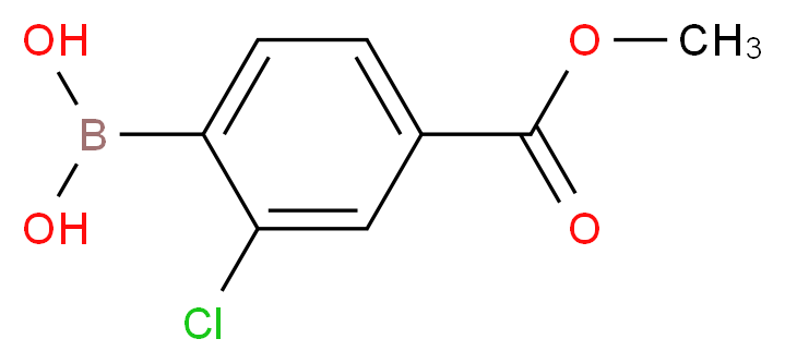 Methyl 4-borono-3-chlorobenzoate_Molecular_structure_CAS_603122-80-1)
