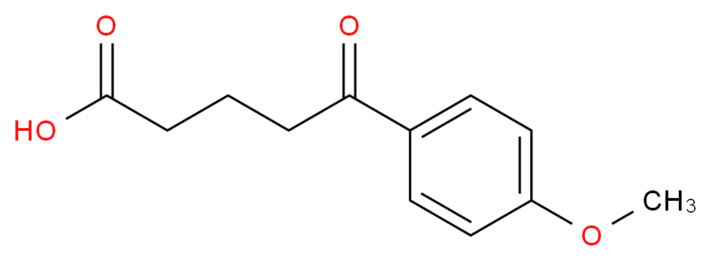 5-(4-methoxyphenyl)-5-oxopentanoic acid_Molecular_structure_CAS_)