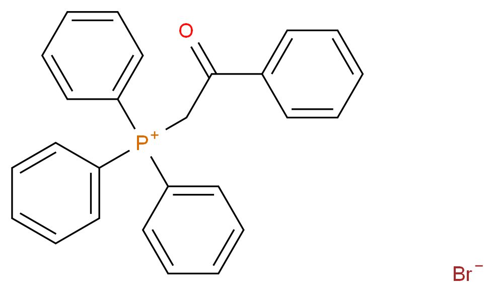 (2-Oxo-2-phenylethyl)triphenylphosphonium bromide_Molecular_structure_CAS_6048-29-9)