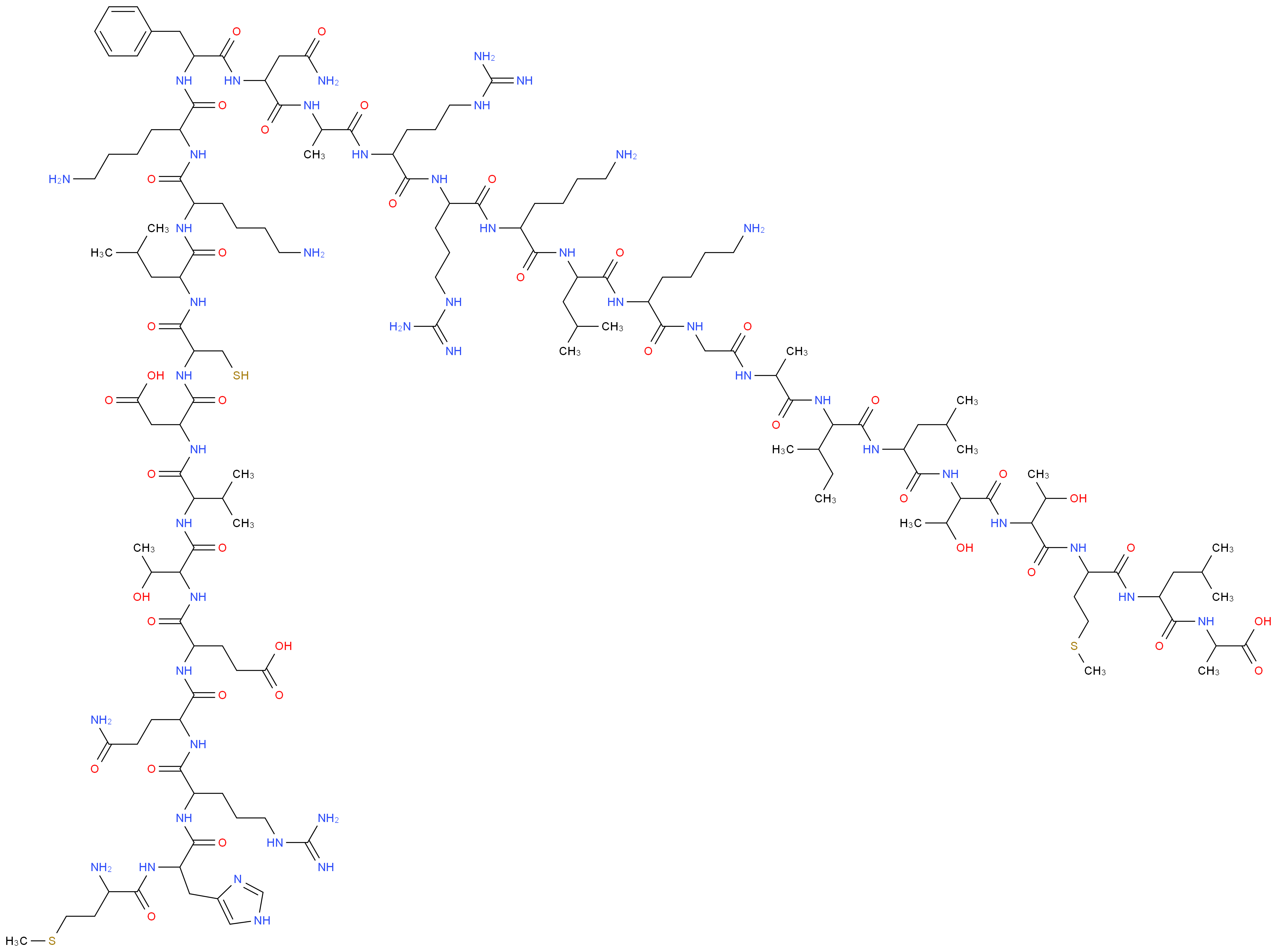 CALMODULIN-DEPENDENT PROTEIN KINASE II (281-309)_Molecular_structure_CAS_)