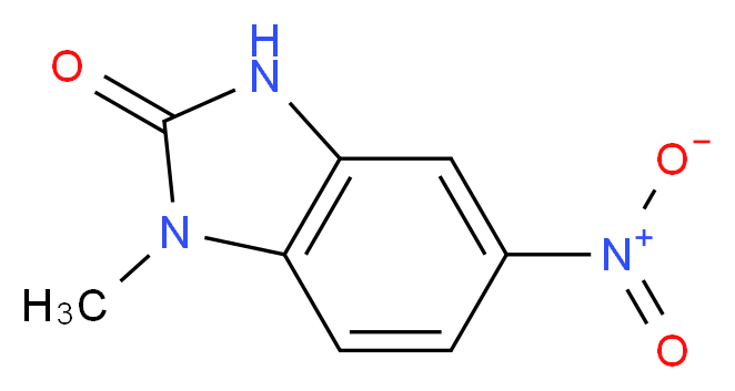 1-Methyl-5-nitro-2,3-dihydro-1H-1,3-benzodiazol-2-one_Molecular_structure_CAS_66108-85-8)