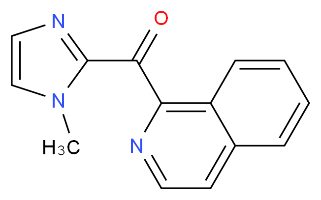 1-[(1-methyl-1H-imidazol-2-yl)carbonyl]isoquinoline_Molecular_structure_CAS_)