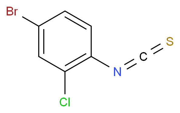 4-Bromo-2-chlorophenyl isothiocyanate_Molecular_structure_CAS_98041-69-1)