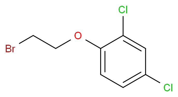 1-(2-Bromoethoxy)-2,4-dichlorobenzene_Molecular_structure_CAS_6954-77-4)