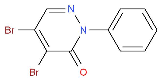 4,5-DibroMo-2-phenylpyridazin-3(2H)-one_Molecular_structure_CAS_14305-08-9)