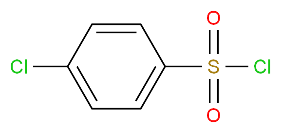 4-chlorobenzene-1-sulfonyl chloride_Molecular_structure_CAS_)