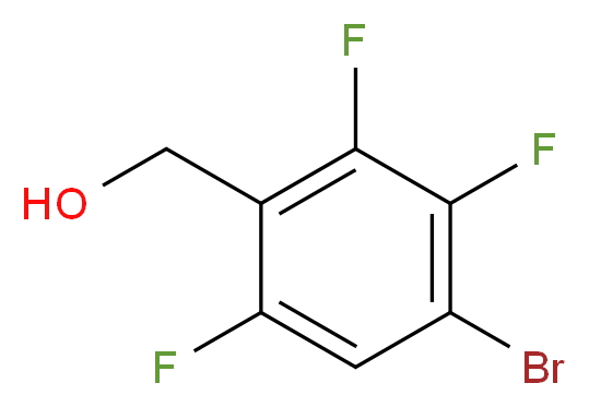 4-Bromo-2,3,6-trifluorobenzyl alcohol_Molecular_structure_CAS_)