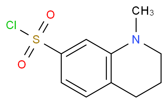 1-methyl-1,2,3,4-tetrahydroquinoline-7-sulfonyl chloride_Molecular_structure_CAS_)