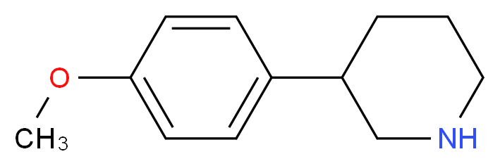 3-(4-Methoxyphenyl)piperidine_Molecular_structure_CAS_19725-26-9)