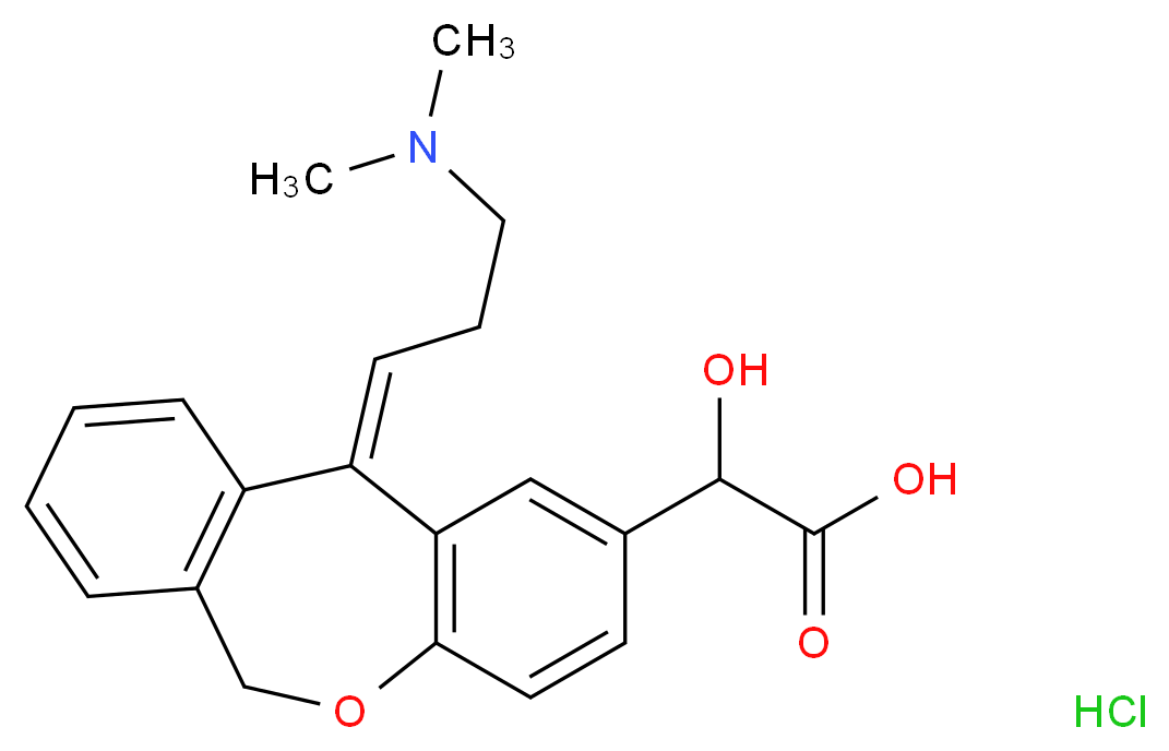α-Hydroxy Olopatadine_Molecular_structure_CAS_1331668-21-3)