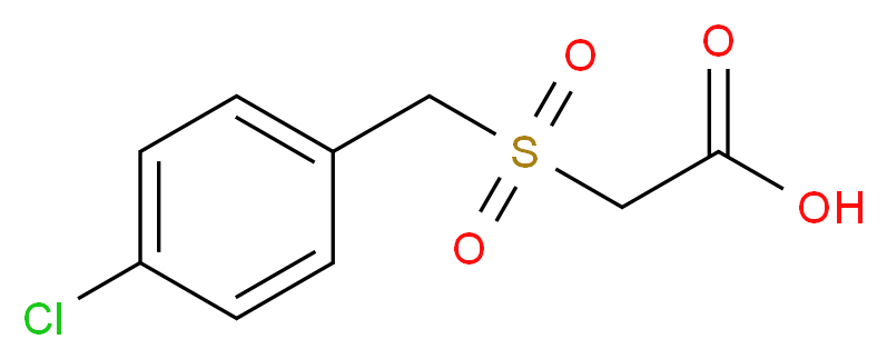 [(4-Chlorobenzyl)sulfonyl]acetic acid_Molecular_structure_CAS_118672-20-1)