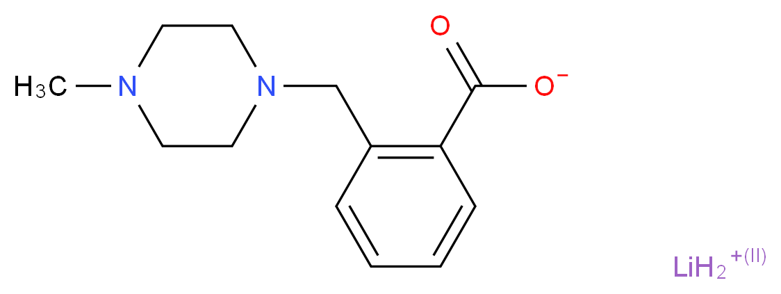 Lithium 2-[(4-methylpiperazin-1-yl)methyl]benzoate_Molecular_structure_CAS_915707-44-7)