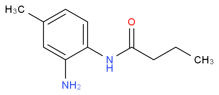 N-(2-amino-4-methylphenyl)butanamide_Molecular_structure_CAS_861534-82-9)