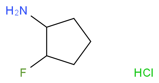 2-fluorocyclopentan-1-amine hydrochloride_Molecular_structure_CAS_)