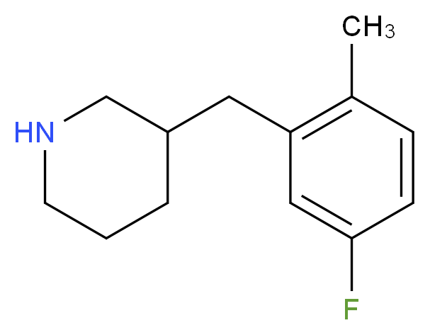 3-(5-FLUORO-2-METHYL-BENZYL)-PIPERIDINE_Molecular_structure_CAS_955288-12-7)