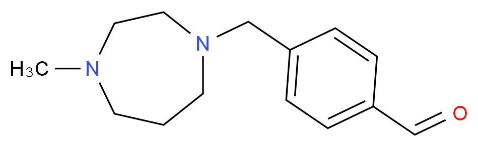 4-[(4-methylperhydro-1,4-diazepin-1-yl)methyl]benzaldehyde_Molecular_structure_CAS_884507-48-6)