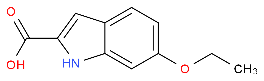 6-Ethoxy-1H-indole-2-carboxylic acid_Molecular_structure_CAS_)