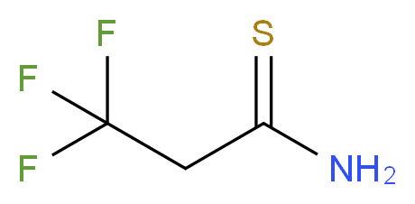 3,3,3-trifluoropropanethioamide_Molecular_structure_CAS_)