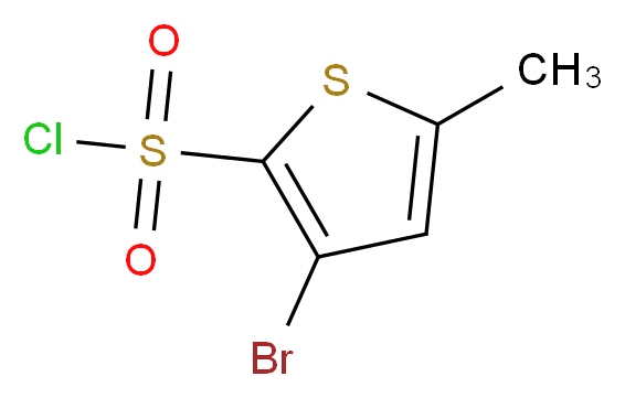 3-bromo-5-methylthiophene-2-sulfonyl chloride_Molecular_structure_CAS_)