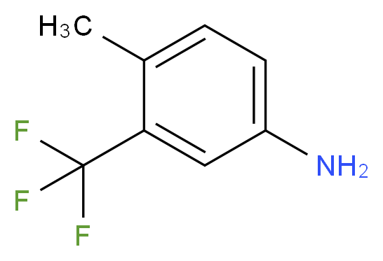 4-Methyl-3-(trifluoromethyl)aniline_Molecular_structure_CAS_65934-74-9)