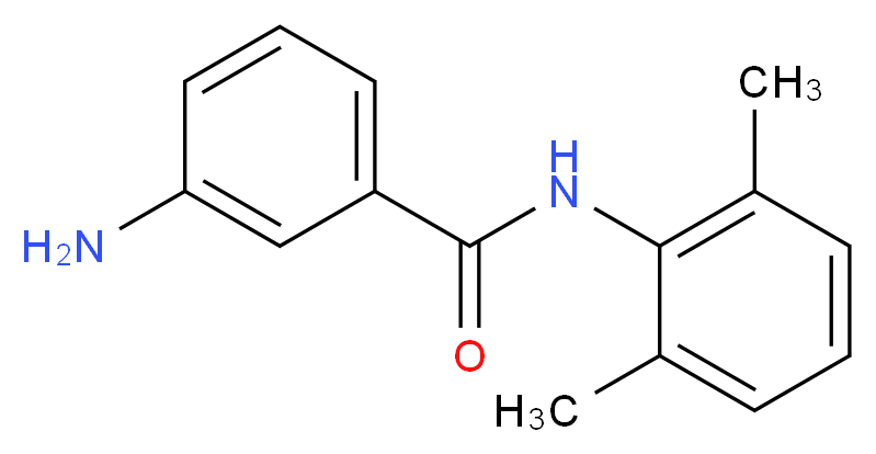 3-Amino-N-(2,6-dimethylphenyl)benzamide_Molecular_structure_CAS_)