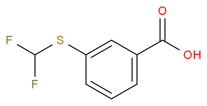 3-(Difluoromethylthio)benzoic acid_Molecular_structure_CAS_4837-24-5)