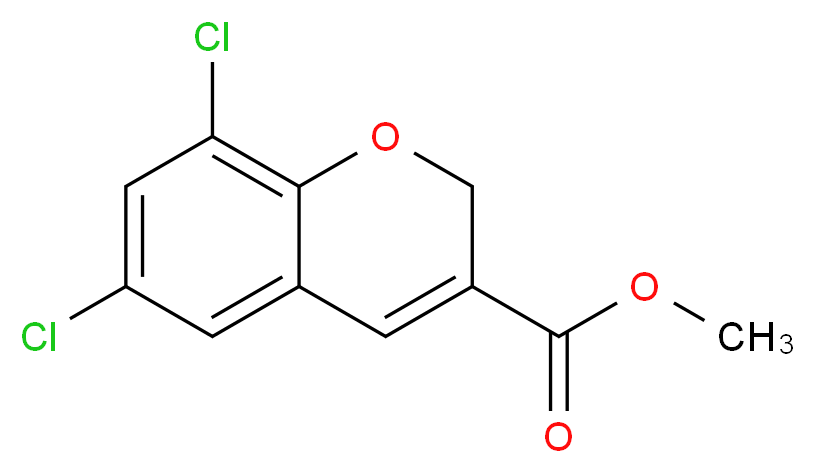 6,8-DICHLORO-2H-CHROMENE-3-CARBOXYLIC ACID METHYL ESTER_Molecular_structure_CAS_118693-22-4)
