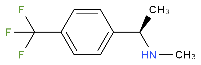 (1R)-N-Methyl-1-[4-(trifluoromethyl)phenyl]ethylamine_Molecular_structure_CAS_672906-72-8)