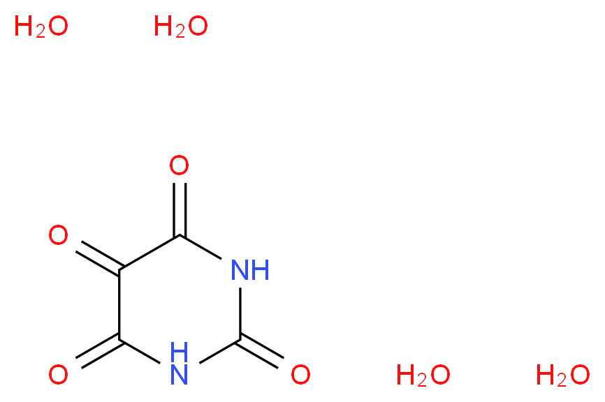 Alloxan tetrahydrate_Molecular_structure_CAS_6010-91-9)