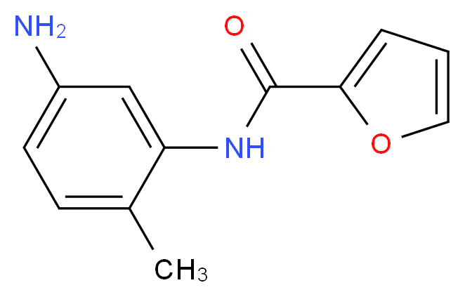 Furan-2-carboxylic acid (5-amino-2-methyl-phenyl)-amide_Molecular_structure_CAS_436089-27-9)