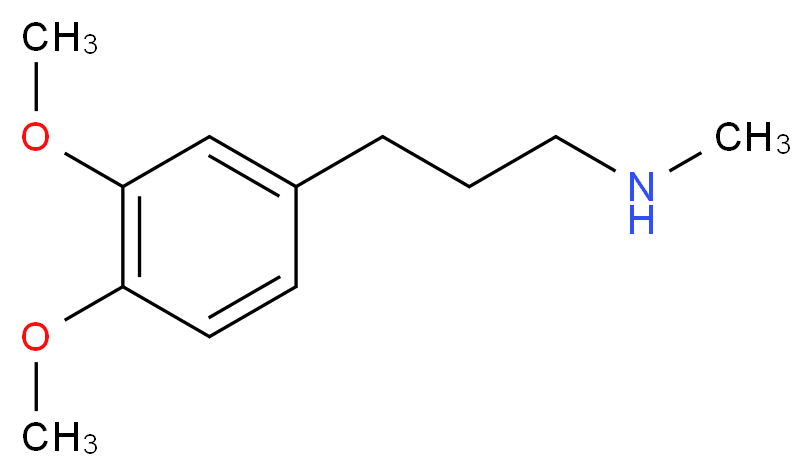 N-[3-(3,4-dimethoxyphenyl)propyl]-N-methylamine_Molecular_structure_CAS_57010-78-3)