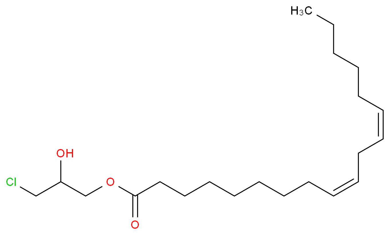 rac-1-Linoleoyl-3-chloropropanediol_Molecular_structure_CAS_74875-98-2)