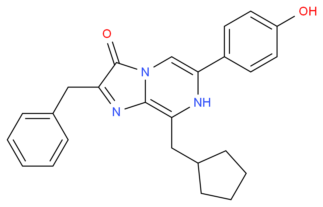 Coelenterazine hcp_Molecular_structure_CAS_123437-32-1)