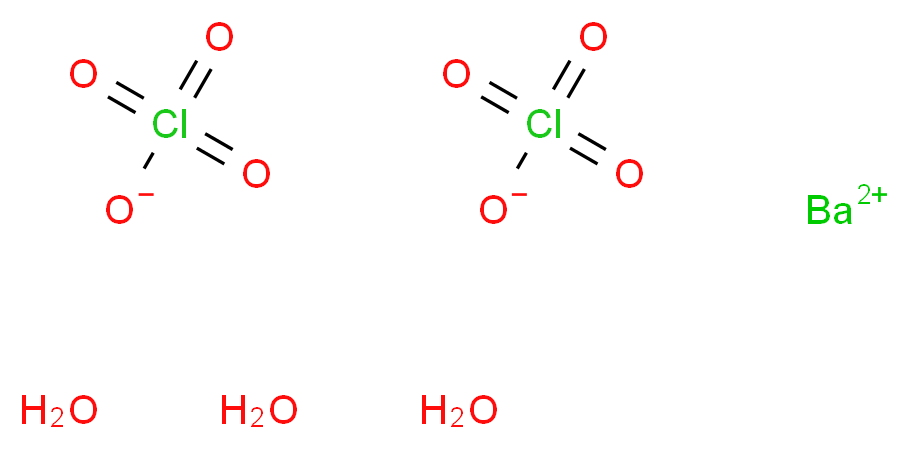 Barium perchlorate trihydrate_Molecular_structure_CAS_10294-39-0)