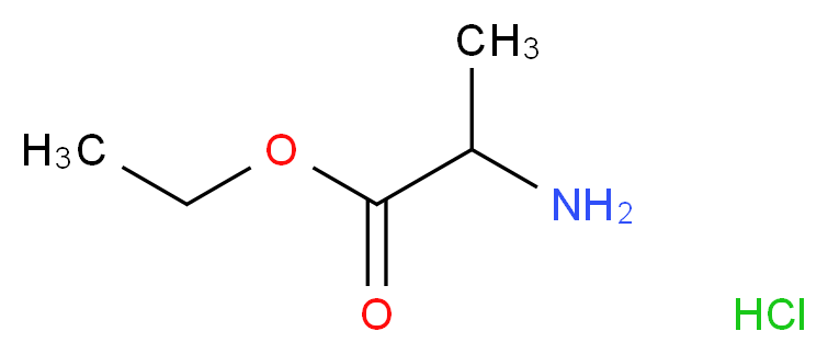 DL-Alanine ethyl ester hydrochloride_Molecular_structure_CAS_617-27-6)