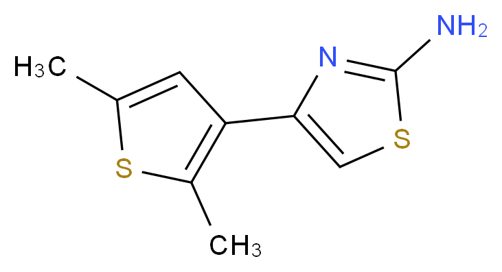 4-(2,5-dimethylthien-3-yl)-1,3-thiazol-2-amine_Molecular_structure_CAS_436152-83-9)