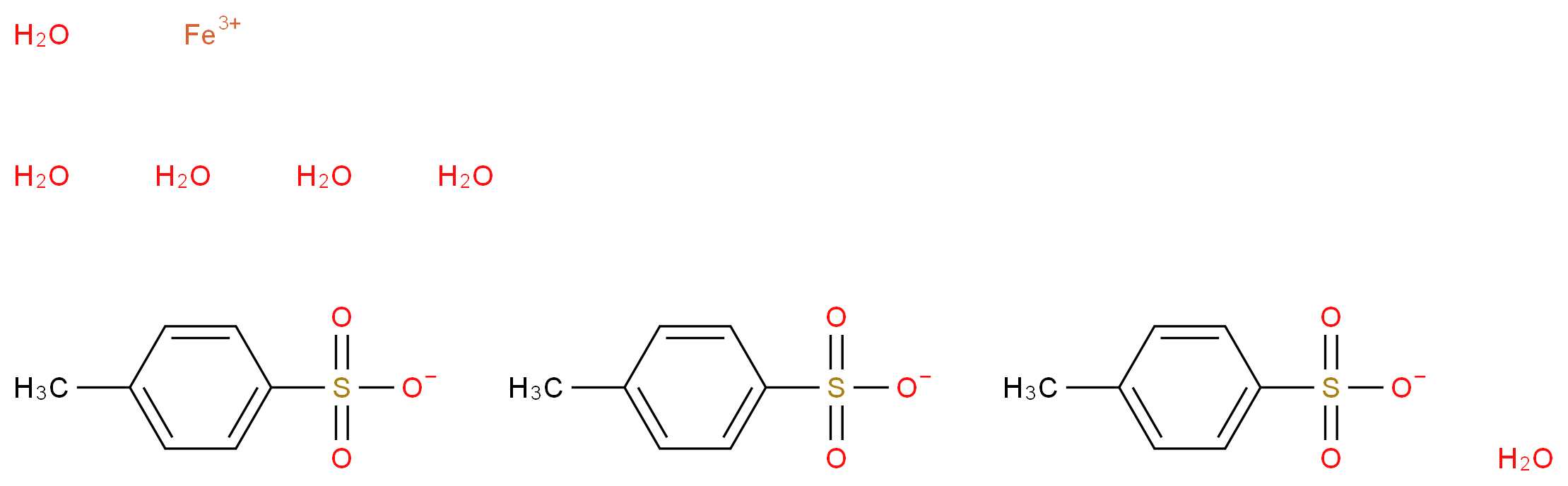 Iron(III) p-toluenesulfonate hexahydrate_Molecular_structure_CAS_312619-41-3)