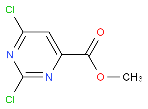Methyl 2,4-dichloropyrimidine-6-carboxylate 99%_Molecular_structure_CAS_6299-85-0)