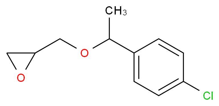 2-{[1-(4-chlorophenyl)ethoxy]methyl}oxirane_Molecular_structure_CAS_)