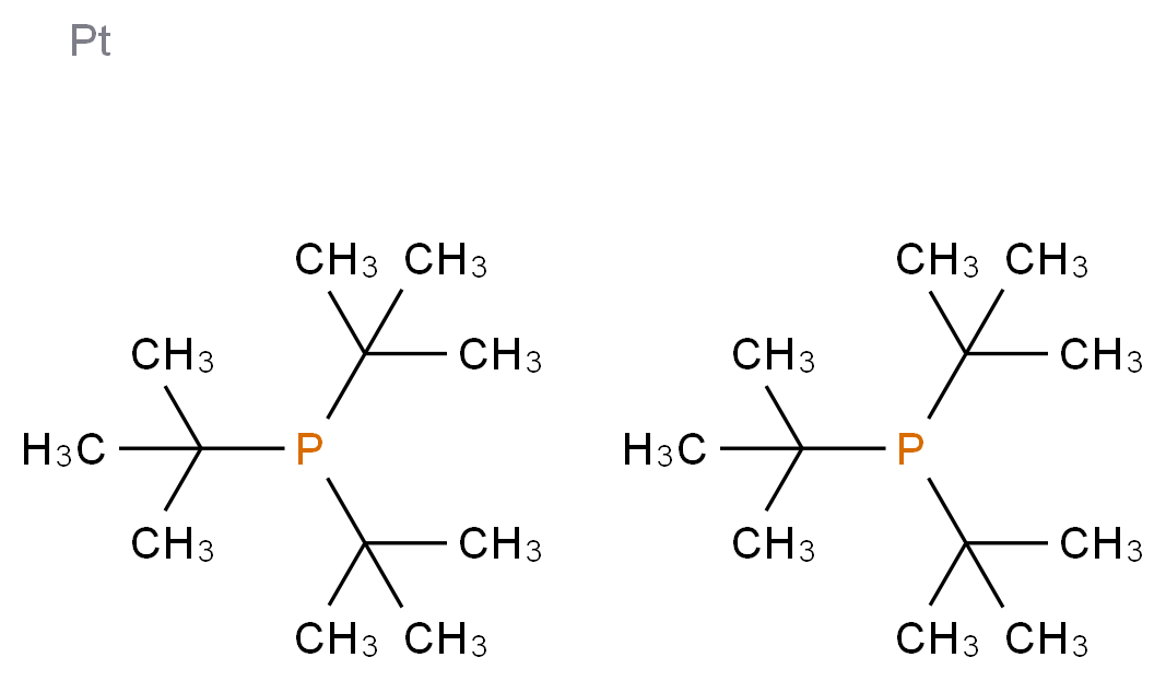 Bis(tri-tert-butylphosphine)platinum(0)_Molecular_structure_CAS_60648-70-6)