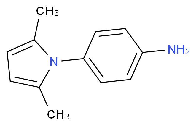 4-(2,5-dimethyl-1H-pyrrol-1-yl)aniline_Molecular_structure_CAS_)