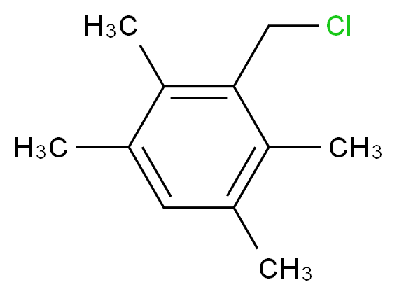 2,3,5,6-Tetramethylbenzyl chloride_Molecular_structure_CAS_7435-83-8)