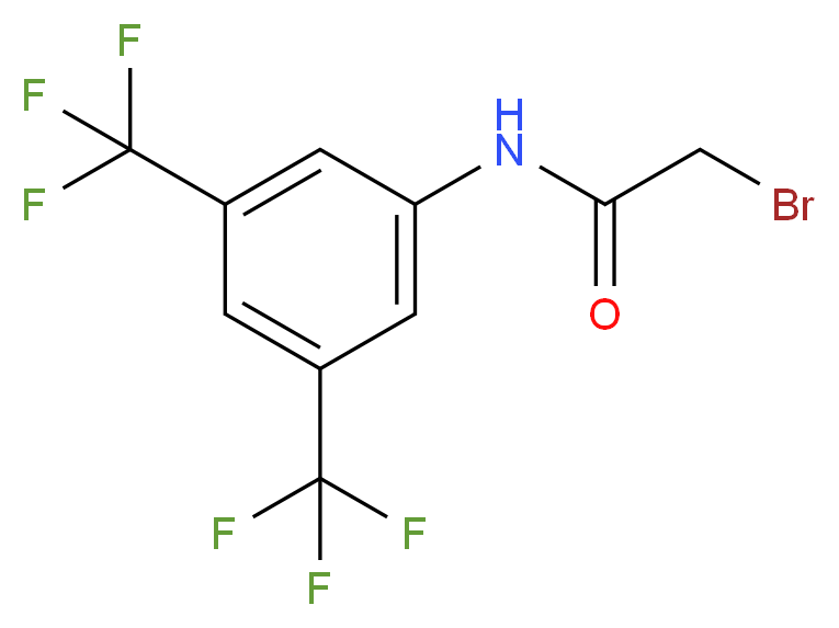 3,5-Bis(trifluoromethyl)-N-(bromoacetyl)aniline_Molecular_structure_CAS_99468-72-1)