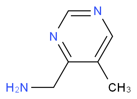 5-Methyl-4-pyrimidinemethanamine_Molecular_structure_CAS_75985-23-8)