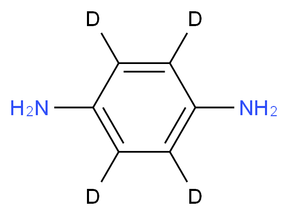 1,4-Phenylenediamine-d4_Molecular_structure_CAS_119516-83-5)