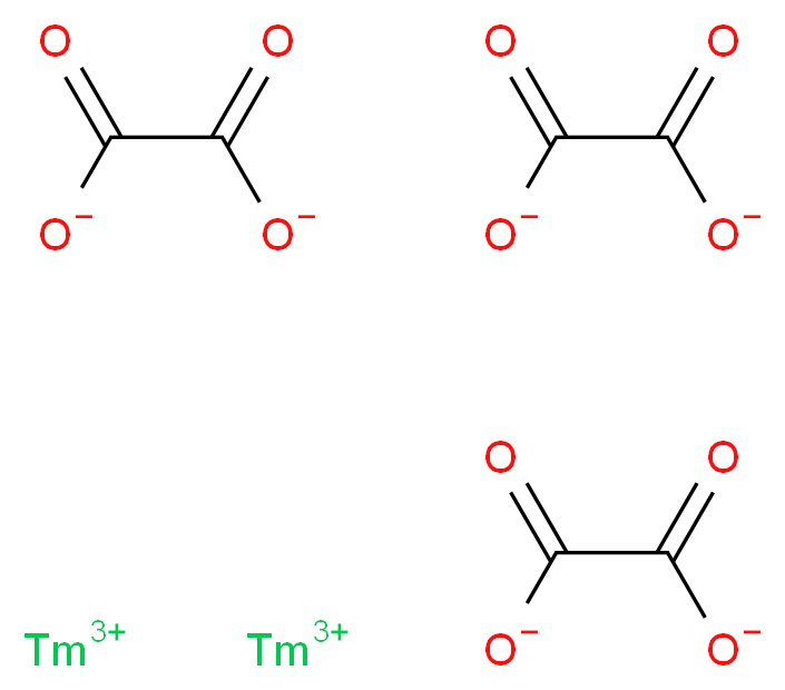 THULIUM OXALATE_Molecular_structure_CAS_)